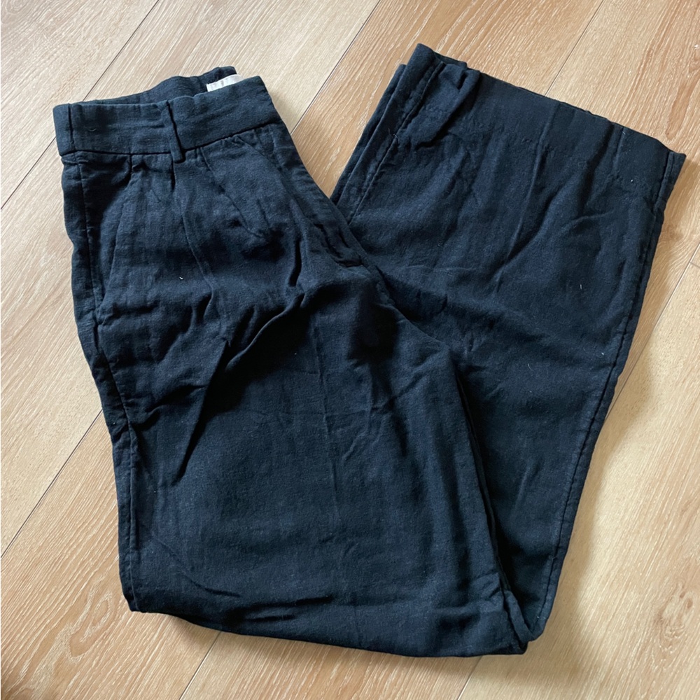 A&F Sloane Tailored Linen-Blend Pant